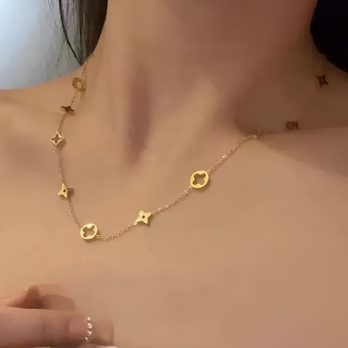 18K Gold Plated L7 Necklace