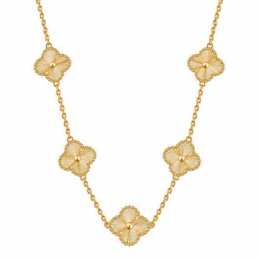 18K Gold Plated VC Chain Necklace
